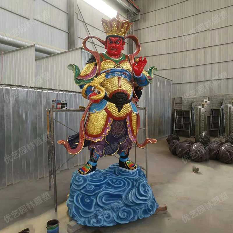 四大天王銅像