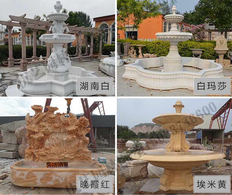 石雕噴泉雕刻材質