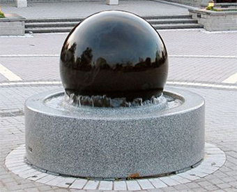 廠家直銷 戶外風水球水轉球石雕噴泉