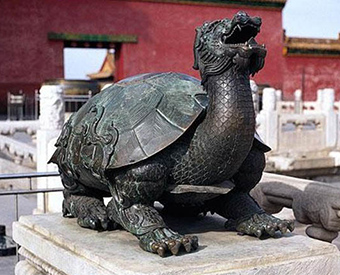 銅龍龜雕塑