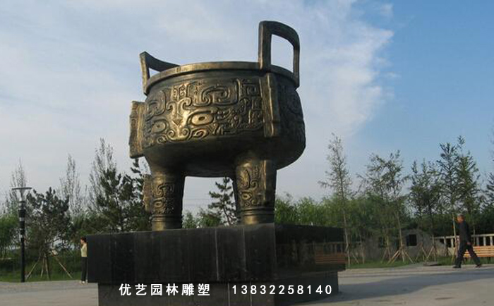 大型銅鼎雕塑